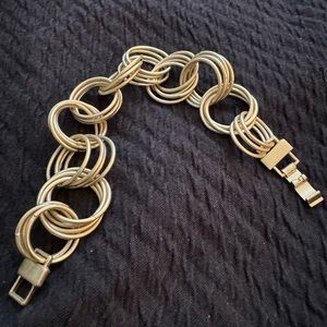 Lia Sofia brushed gold bracelet